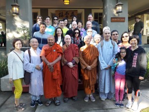 Jade Buddha Temple & Bhikkhu Bodhi@Walk to Feed The Hungry Nov 12, 2016