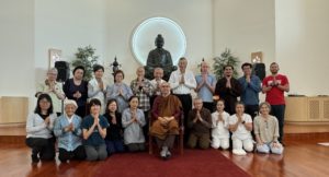 Venerable Gavesi’s Insight Meditation Retreat at the American Bodhi Center, April 2024